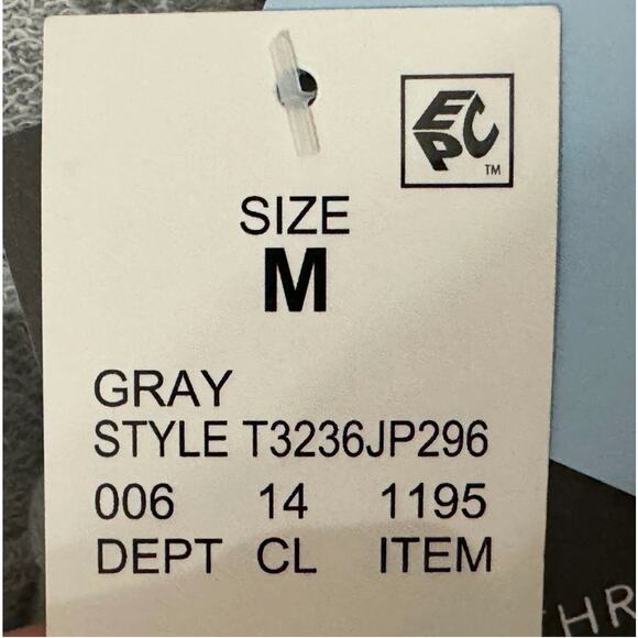 Grayson Threads Pants Womens Medium Gray Wide Leg America Graphic Check Sweats - Picture 6 of 9